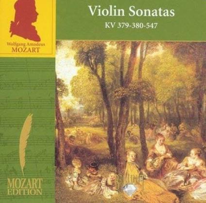 Sonate per Violino K379, K380, K547 - CD Audio di Wolfgang Amadeus Mozart