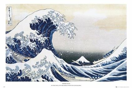 Poster Hokusai. Great Wave 61x91,5 cm.