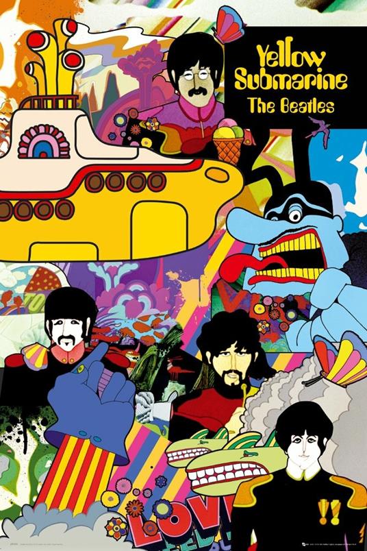 Poster The Beatles Yellow Submarine