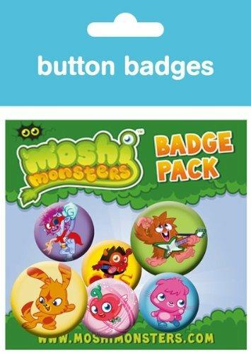 Badge Pack Moshi Monsters. Monsters