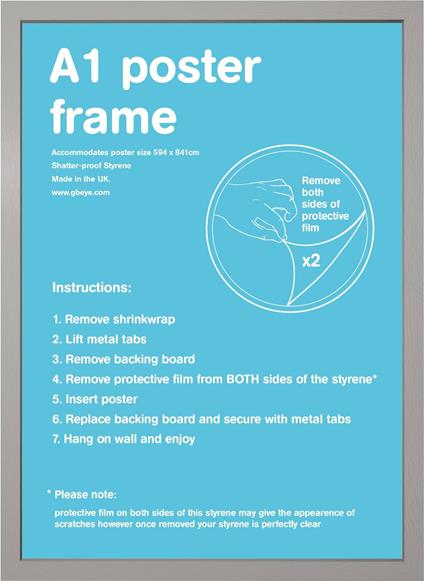 Cornice Gb Silver Frame: A1