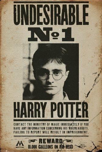 Poster Harry Potter. Undesirable No 1 61x91,5 cm. - GB Eye - Idee regalo
