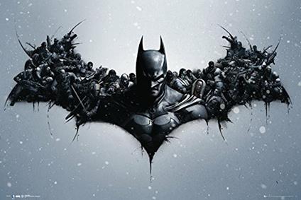 Poster Batman Origins. Arkham Bats 61x91,5 cm.