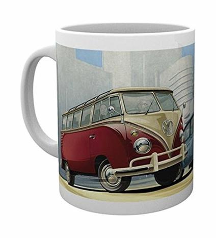 Tazza VW Camper. Illustration