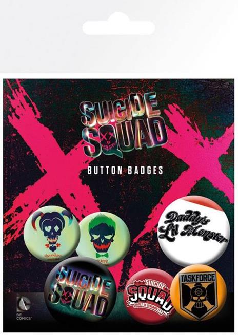 Badge Pack Suicide Squad. Lil Monster - 2