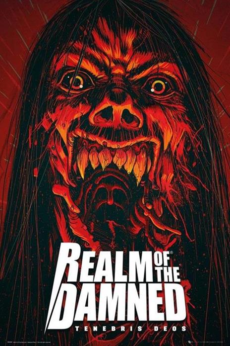 Poster Realm Of The Damned. Scream 61x91,5 cm.