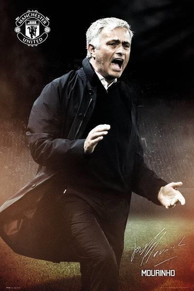 Poster Manchester United. Mourinho 16/17 61x91,5 cm. - 2