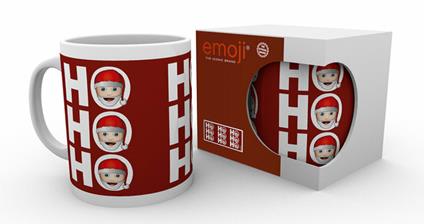 Tazza Emoji. Ho Ho Ho Christmas