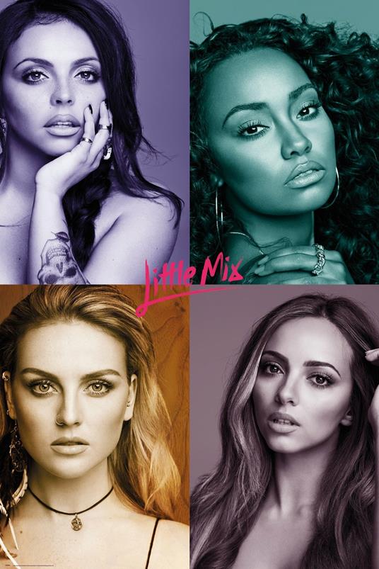 Poster Little Mix. Quad 61x91,5 cm.