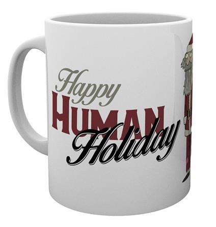 Tazza Rick And Morty. Happy Human Holiday