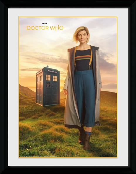 Stampa In Cornice 30x40cm Doctor Who. 13Th Doctor - 2