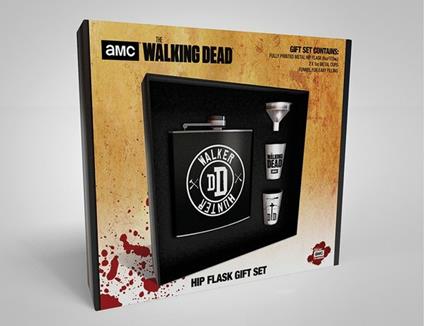 Set Fiaschetta+Bicchieri The. Walker Hunter Walking Dead