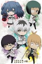 Poster Maxi 61x91.5 Cm Tokyo Ghoul Re. Chibi Characters