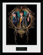 Stampa In Cornice 30x40cm Fantastic Beasts 2. Trio