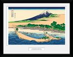 Hokusai: Shore Of Tago Bay (Stampa In Cornice 30x40cm)