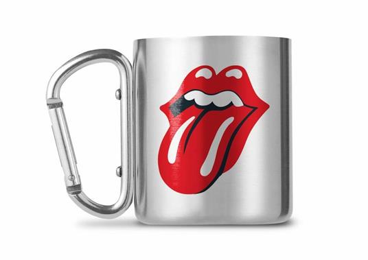 Rolling Stones - Tongue. Tazza In Metallo Con Moschettone