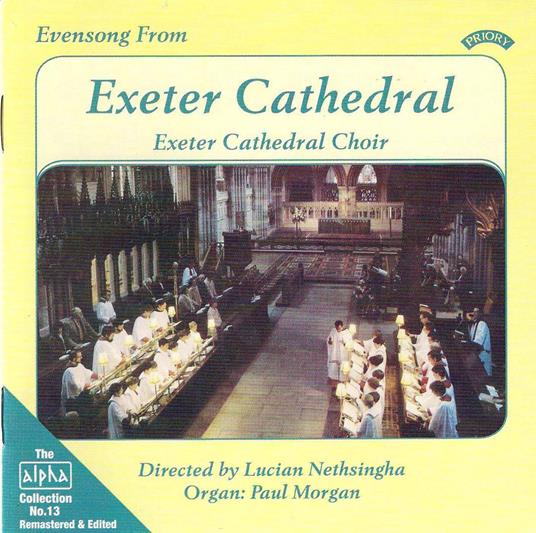 Choral Music From Exeter Cathedral - CD Audio