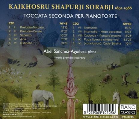 Toccata seconda per pianoforte - CD Audio di Kaikhosru Shapurji Sorabji,Abel Sánchez-Aguilera - 2