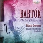 Violin Concertos - CD Audio di Bela Bartok