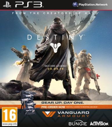 Activision Destiny Vanguard Armoury Edition, PS3 PlayStation 3 Base+DLC