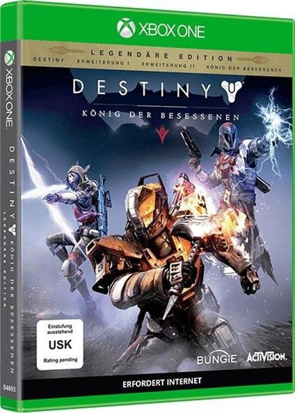 Activision Destiny: Le roi des corrompus - Edition Légendaire, Xbox One videogioco Base + supplemento