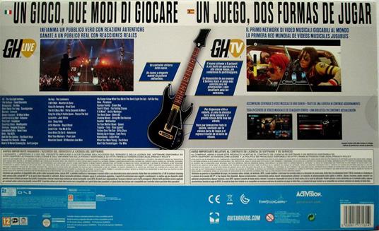 Guitar Hero Live (Bundle) - gioco per Nintendo Wii U - Activision -  Musicale - Videogioco | IBS
