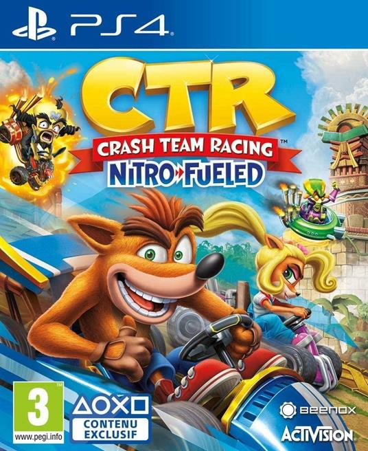 Ctr Crash Team Racing Nitro Fueled Ps4 (Versione Inglese)