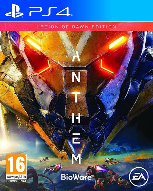 Anthem - Legion Of Dawn Edition - PS4 - gioco per PlayStation4 - Electronic  Arts - RPG - Giochi di ruolo - Videogioco | IBS