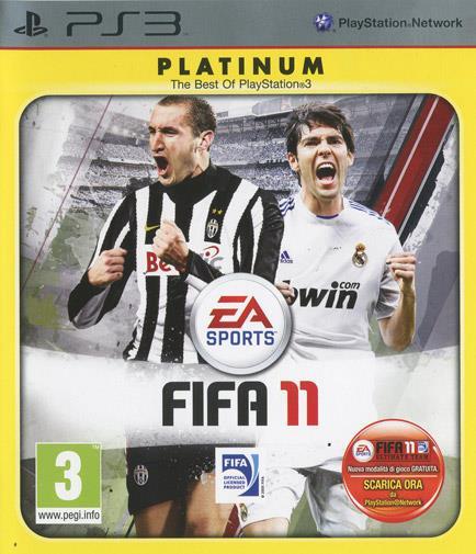 Fifa 11 Platinum - gioco per PlayStation3 - EA Sports - Sport - Calcio -  Videogioco | IBS