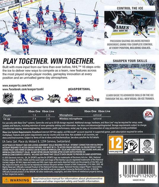 NHL 16 - 3