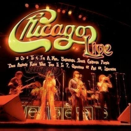 Live - CD Audio di Chicago