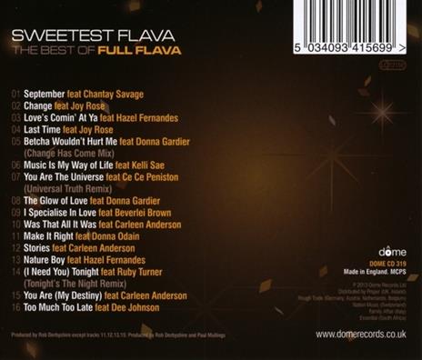 Sweetest Flava. Best of - CD Audio di Full Flava - 2