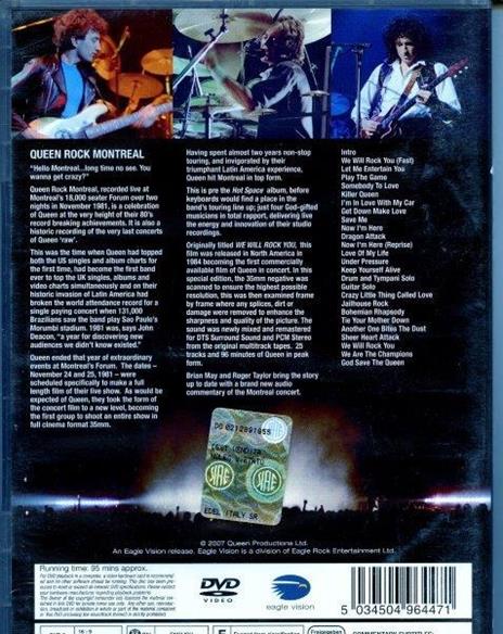 Queen. Rock Montreal (DVD) - DVD di Queen - 2