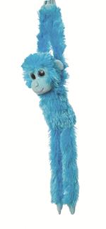 Aurora World: Hanging Monkeys - Hanging Chimp Blue 19In/48Cm