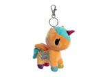 Tokidoki Kaili Unicorno Peluche 10 Cm Con Portachiavi