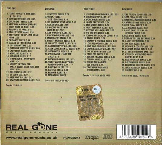 Vol.1 1923-1926 (Deluxe Edition) - CD Audio di Bessie Smith - 2