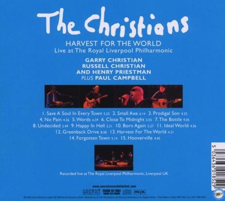 Harvest for the World - - CD Audio di Christians - 2