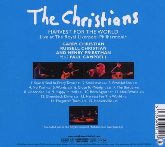 Harvest for the World - - CD Audio di Christians - 2