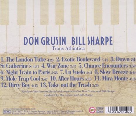 Trans Atlantica &... - CD Audio di Don Grusin,Bill Sharpe - 2