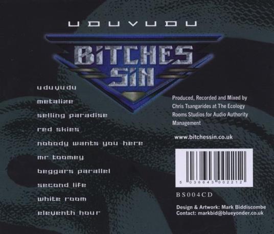 Uduvudu - CD Audio di Bitches Sin - 2