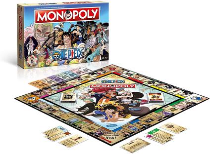 Monopoly - One Piece. Gioco da tavolo - Winning Moves - Giochi di ruolo e  strategia - Giocattoli | IBS