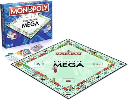 Monopoly - Edizione Mega Monopoly. Gioco da tavolo