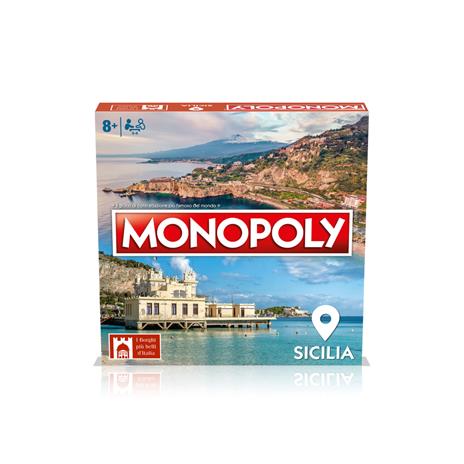 Monopoly - I Borghi Più Belli D'italia - Sicilia. Gioco da tavolo