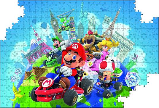 Top Puzzle - Mario Kart In Giro Per Il Mondo - 500 Pez - 3