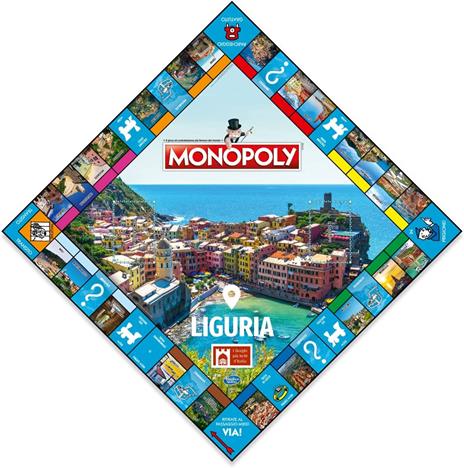 Monopoly - I Borghi Più Belli D'italia - Liguria. Gioco da tavolo - 2