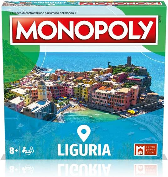 Monopoly - I Borghi Più Belli D'italia - Liguria. Gioco da tavolo - 5