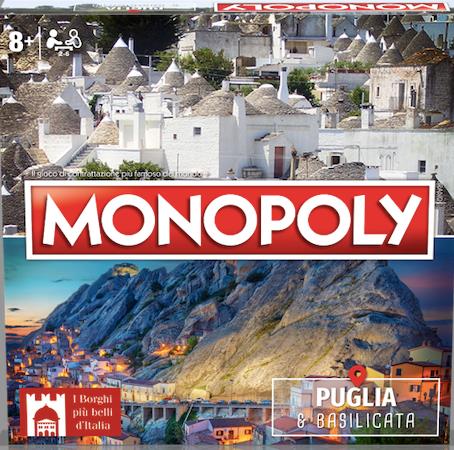 Monopoly - I Borghi Più Belli D'italia - Puglia & Basi. Gioco da tavolo