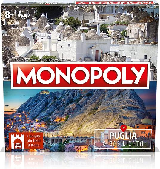 Monopoly - I Borghi Più Belli D'italia - Puglia & Basi. Gioco da tavolo - 3