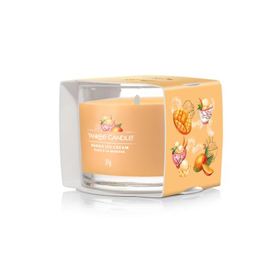 Yankee Candle Mango Ice Cream candela di cera Rotondo Banana, Arancione,  Ananas, Vaniglia Arancione 1 pz - Yankee Candle - Idee regalo | IBS