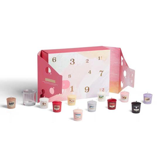 Yankee Candle Confezione Regalo Candele Votive 12 Days Of Fragrance To Inspire Positivity